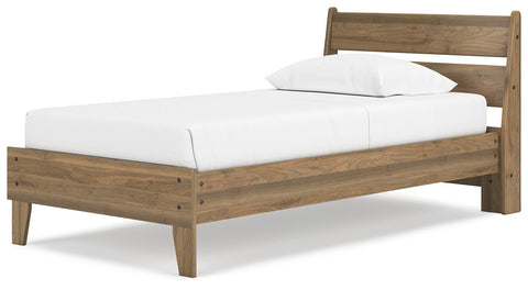 Deanlow Platform Panel Bed, Dresser and 2 Nightstands