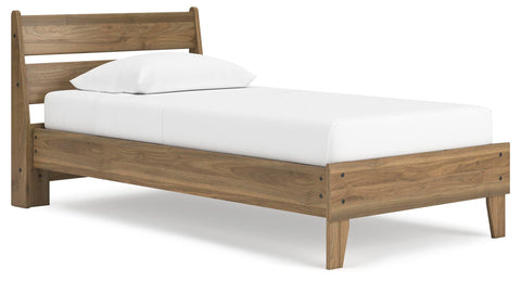 Deanlow Platform Panel Bed, Dresser, Chest and 2 Nightstands