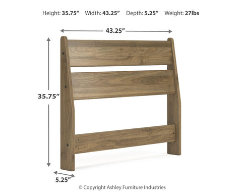 Deanlow Panel Headboard, Dresser and Nightstand