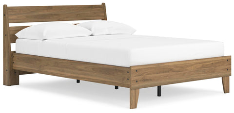 Deanlow Platform Panel Bed, Dresser and Nightstand