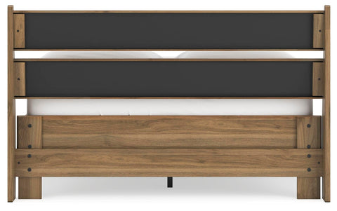 Deanlow Panel Headboard and 2 Nightstands