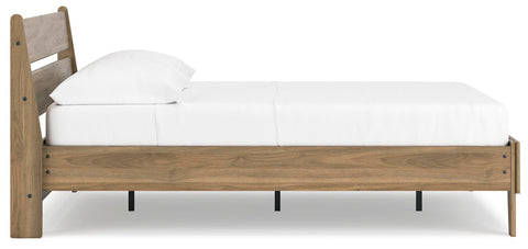 Deanlow Platform Panel Bed, Dresser and 2 Nightstands