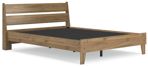 Deanlow Platform Panel Bed, Dresser and 2 Nightstands