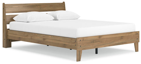 Deanlow Platform Panel Bed, Dresser, Chest and 2 Nightstands
