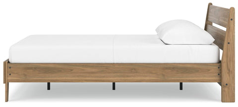 Deanlow Platform Panel Bed, Dresser and 2 Nightstands