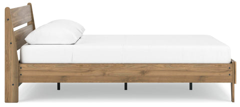 Deanlow Platform Panel Bed, Dresser, Chest and 2 Nightstands