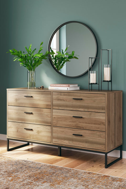 Deanlow Panel Headboard, Dresser, Chest and Nightstand