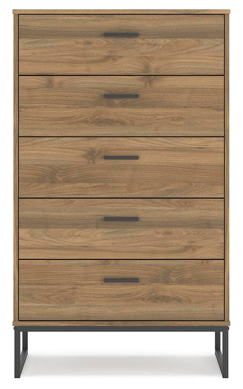 Deanlow Panel Headboard, Dresser and Chest
