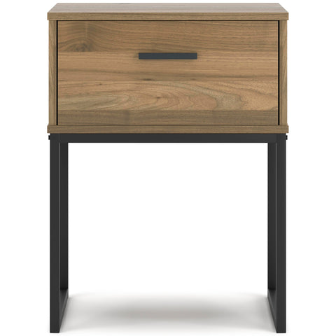 Deanlow Panel Headboard and 2 Nightstands