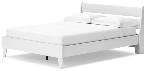 Socalle Panel Platform Bed, Dresser and 2 Nightstands
