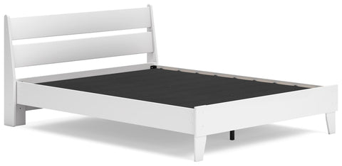 Socalle Panel Platform Bed, Dresser and 2 Nightstands