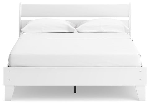 Socalle Panel Platform Bed, Dresser and Nightstand