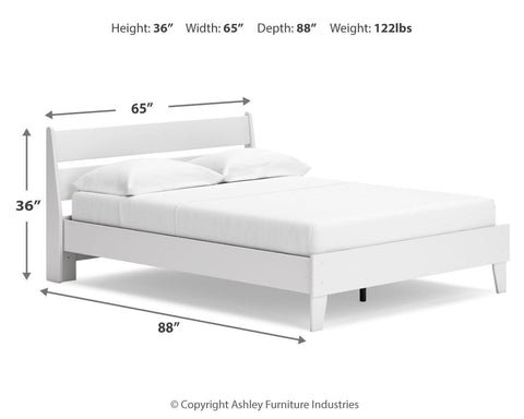 Socalle Panel Platform Bed