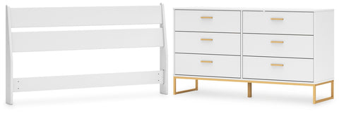 Socalle Panel Headboard and Dresser