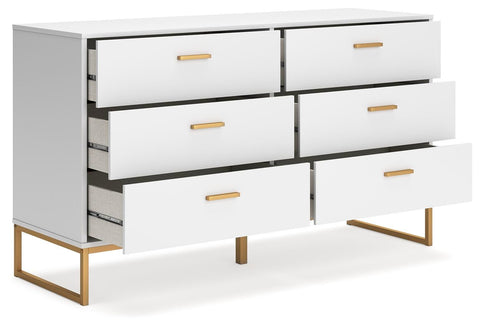 Socalle Panel Platform Bed, Dresser and Nightstand
