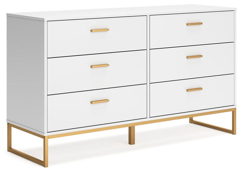 Socalle Panel Platform Bed, Dresser and 2 Nightstands