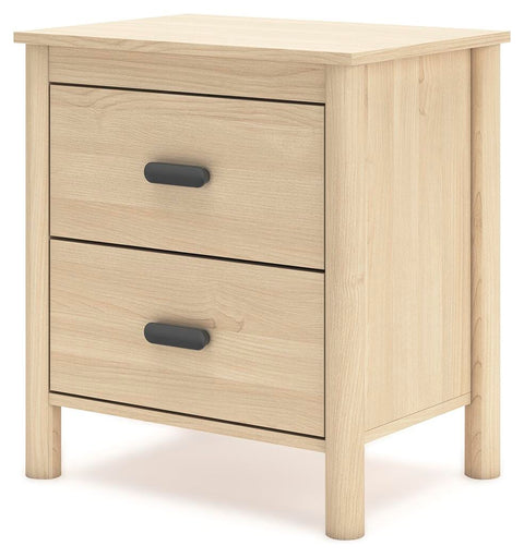 Cabinella Panel Headboard and 2 Nightstands