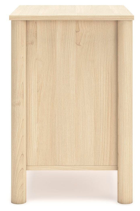 Cabinella Panel Headboard and 2 Nightstands