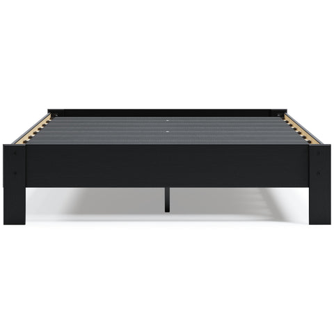Finch Platform Bed with Chime 12 Inch Plush Hybrid Mattress