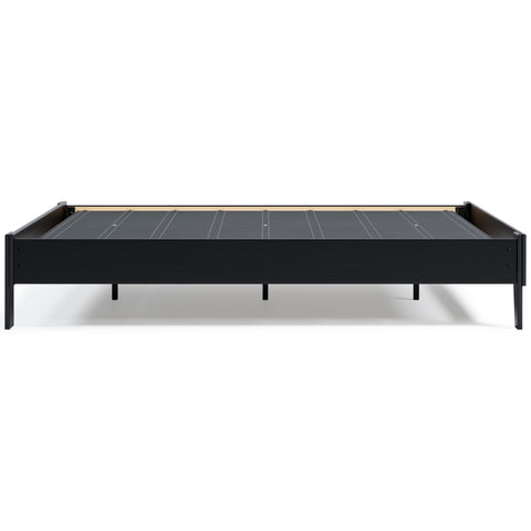 Finch Platform Bed with Chime 12 Inch Plush Hybrid Mattress