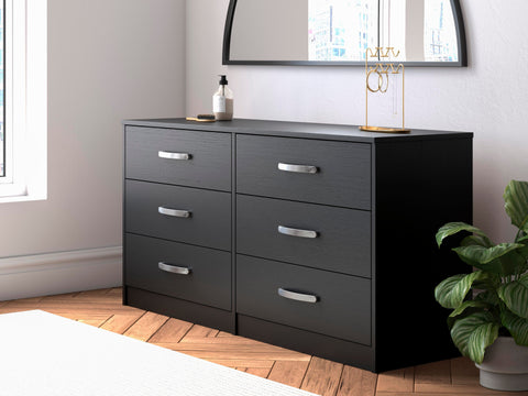 Finch Panel Headboard with Dresser