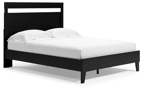 Finch Panel Platform Bed with Dresser and Chest