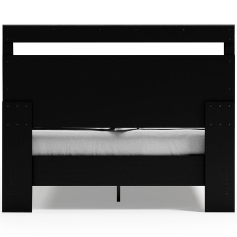 Finch Panel Platform Bed with Dresser, Chest and Nightstand