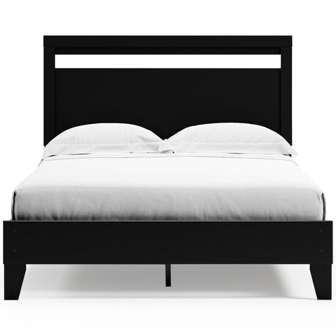Finch Panel Platform Bed with Dresser and Chest
