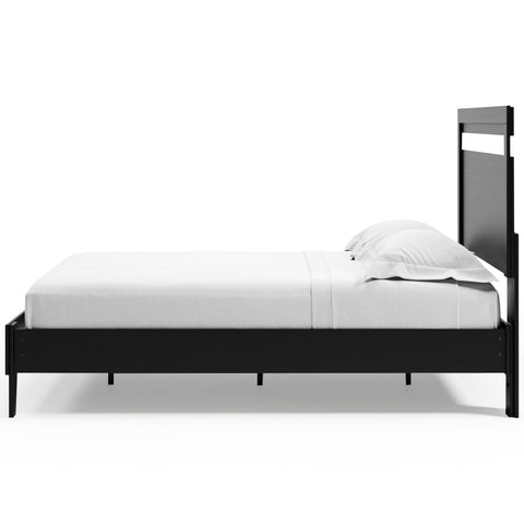 Finch Panel Platform Bed with Dresser and 2 Nightstands