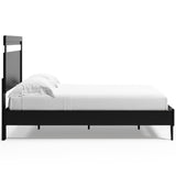 Finch Panel Platform Bed with Dresser and 2 Nightstands