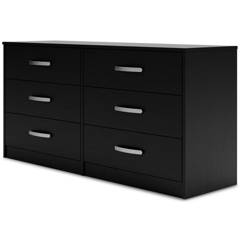 Finch Panel Platform Bed with Dresser, Chest and Nightstand