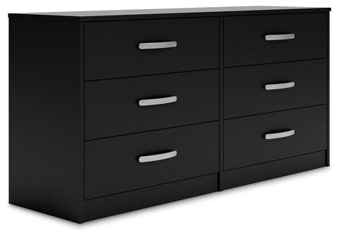 Finch Panel Headboard with Dresser and 2 Nightstands