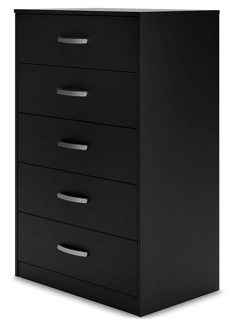 Finch Panel Headboard with Dresser and Chest