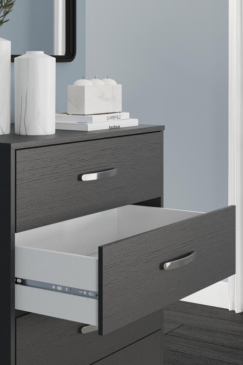 Finch Platform Bed with Dresser, Chest and 2 Nightstands