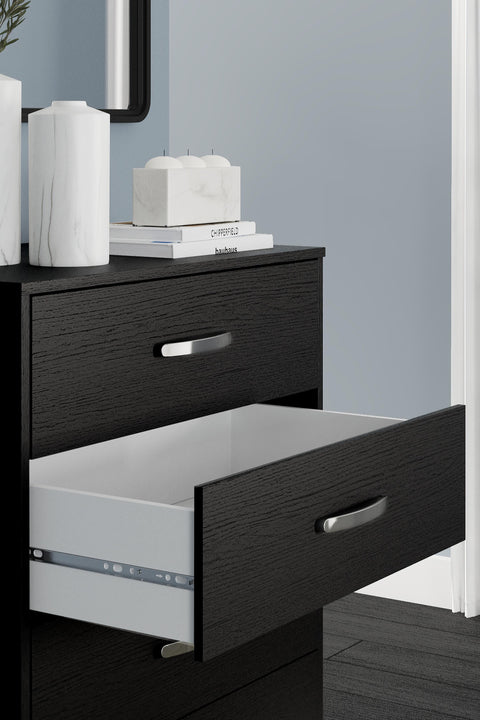 Finch Panel Headboard with Dresser, Chest and Nightstand