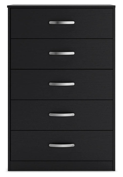 Finch Panel Headboard with Dresser and Chest