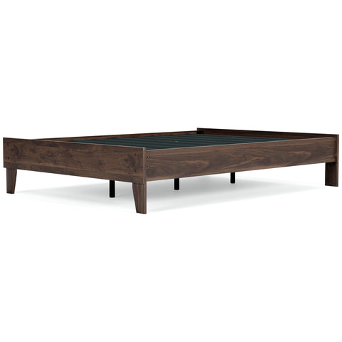 Calverson Platform Bed with Chime 12 Inch Plush Memory Foam Mattress