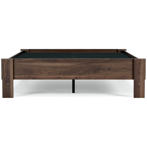 Calverson Platform Bed with Chime 12 Inch Plush Memory Foam Mattress