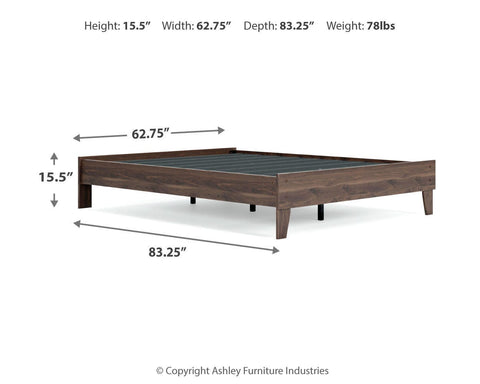Calverson Platform Bed and Dresser