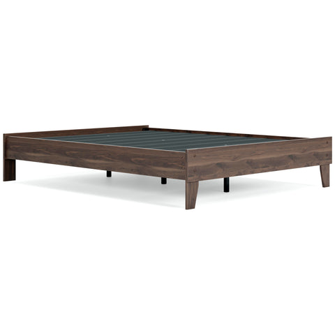 Calverson Platform Bed with Chime 12 Inch Plush Memory Foam Mattress