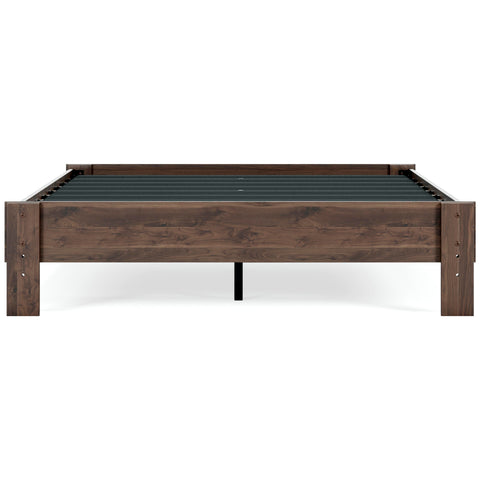 Calverson Platform Bed with Chime 12 Inch Plush Memory Foam Mattress