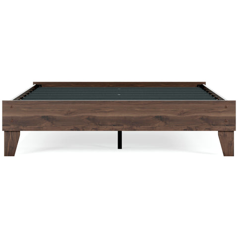 Calverson Platform Bed with Chime 12 Inch Plush Memory Foam Mattress