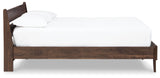 Calverson Panel Platform Bed, Dresser and 2 Nightstands