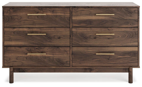 Calverson Panel Platform Bed, Dresser, Chest and 2 Nightstands