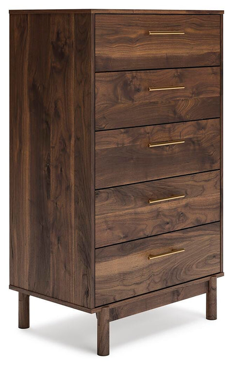 Calverson Panel Platform Bed, Dresser, Chest and Nightstand