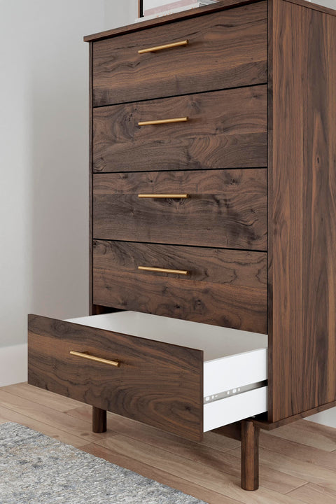 Calverson Panel Platform Bed, Dresser, Chest and Nightstand