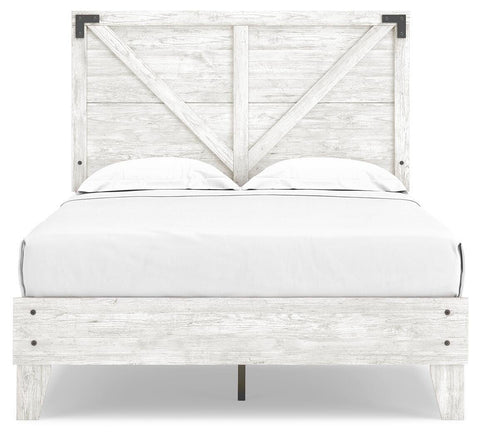 Shawburn Platform Bed with Dresser, Chest and Nightstand
