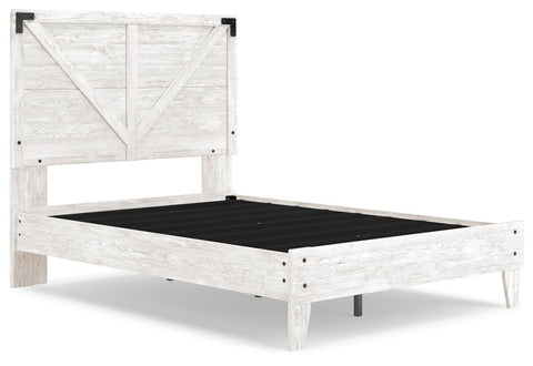 Shawburn Platform Bed with Dresser, Chest and Nightstand