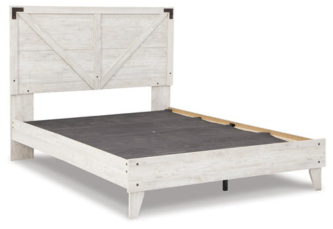 Shawburn Platform Bed with Dresser