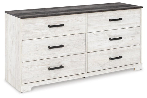 Shawburn Platform Bed with Dresser, Chest and Nightstand